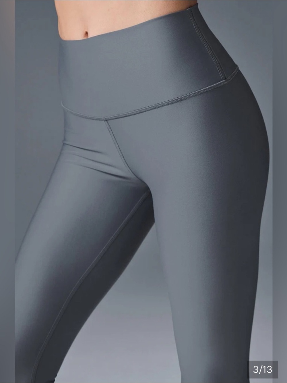 ALO Yoga High-Rise Leggings in Slate